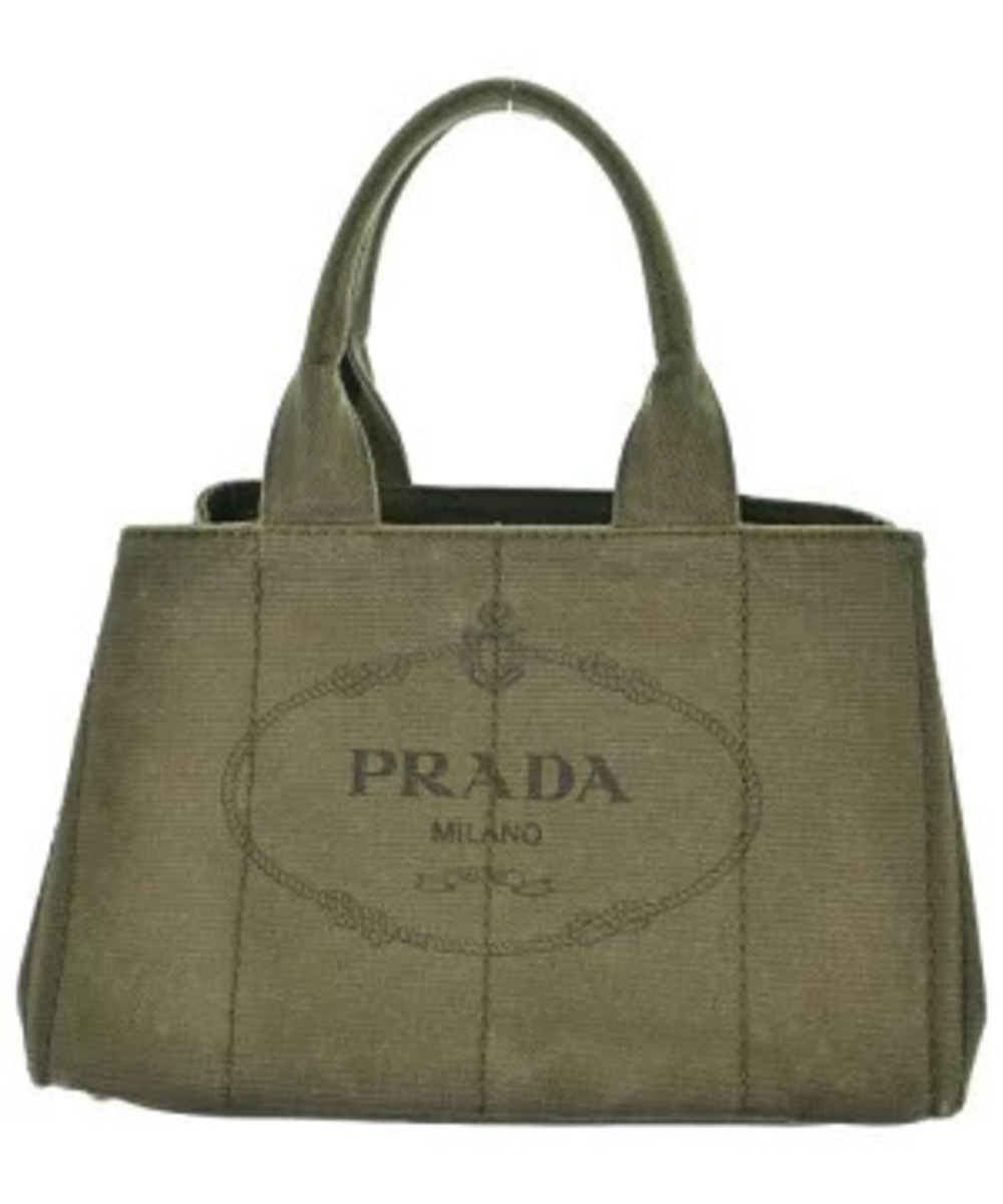 Prada Tote Bag Khaki Green